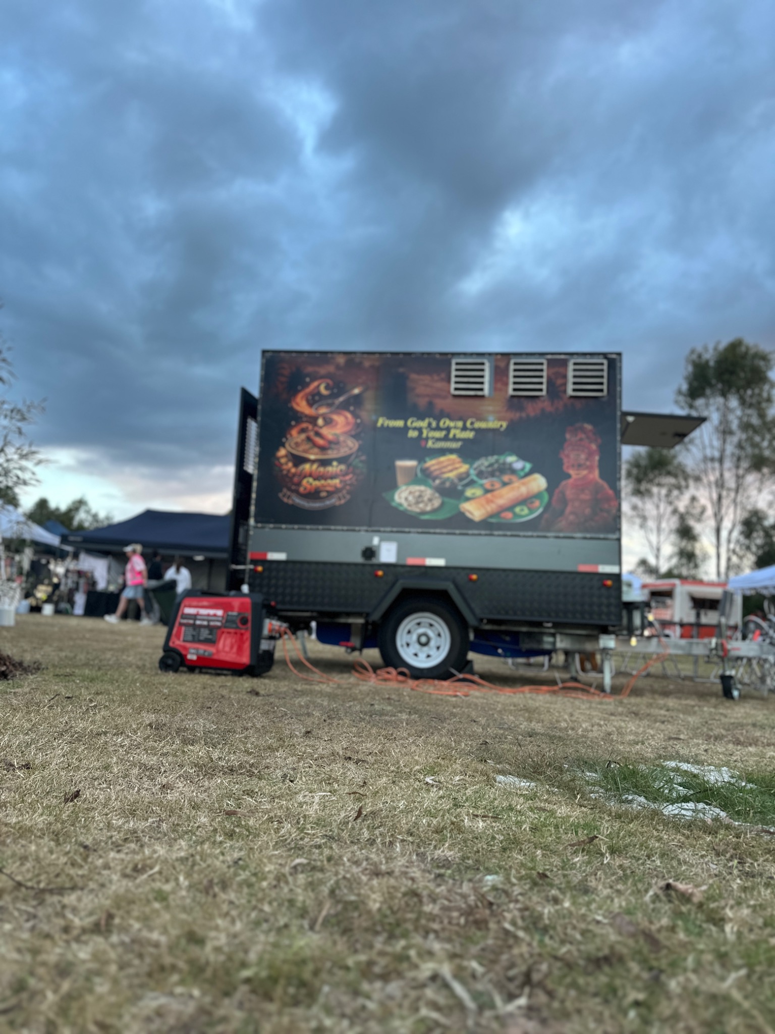 Magic Spoon food trailer